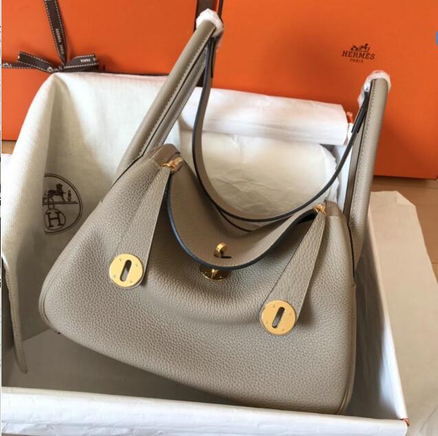 エルメス HERMES  063-HLD1059FH 2019年最新入荷 リンディ 斜めがけ ショルダーバッグ レディースかばん トリヨンクレマンス 手縫い