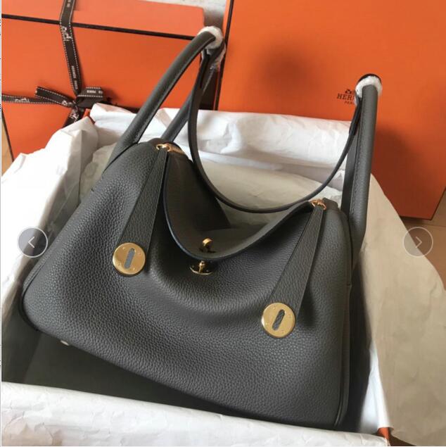 エルメス HERMES  063-HLD1059XH 2019年最新入荷 リンディ 斜めがけ ショルダーバッグ レディースかばん トリヨンクレマンス 手縫い