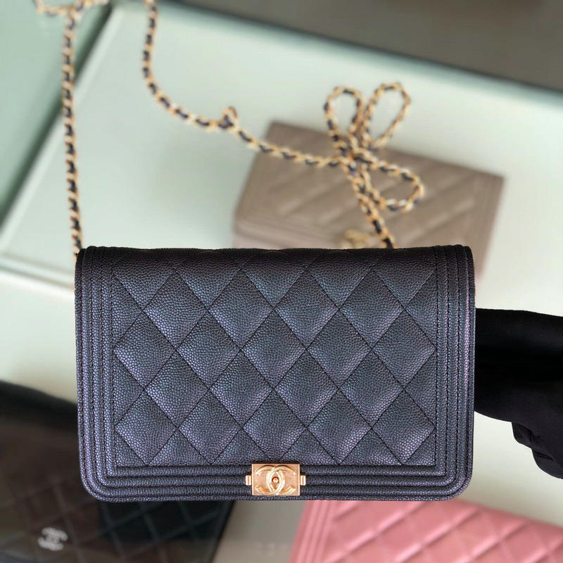 商品名称：シャネル CHANEL  063-CH80287Q 2019年最新作 チェーンウォレット 斜めがけ ショルダーバッグ フラップバッグ レディースかばん