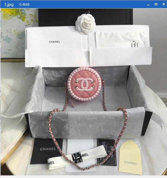 商品名称：シャネル CHANEL  063-CH81599 2019年最新作 ミニ ラウンドバッグ 斜め掛け ショルダーバッグ レディースかばん