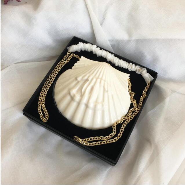 シャネル CHANEL 063-CHB19015 2019年最新作 シェルバッグ ビーチバッグ 斜めがけ ショルダーバッグ イブニングバッグ レディース