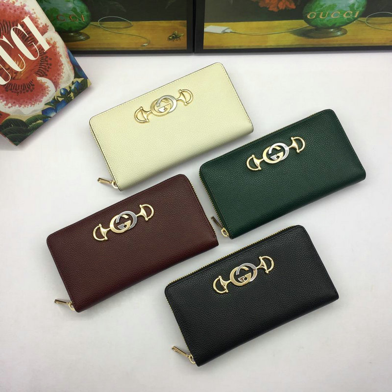 商品名称：グッチ GUCCI  GH-GG570661G 2019年最新入荷 ファスナー長財布 ズゥミ レザー ジップアラウンドウォレット