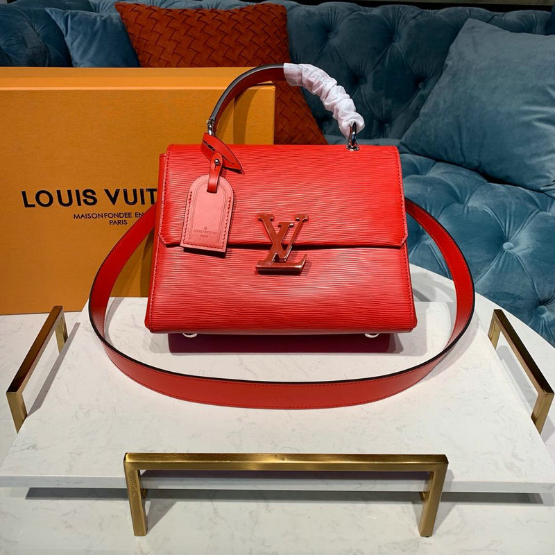 ルイヴィトン LOUISVUITTON  057-M53695R 2019年最新入荷 グルネル PM トップハンドバッグ トートバッグ 2way ショルダーバッグ エピレザー