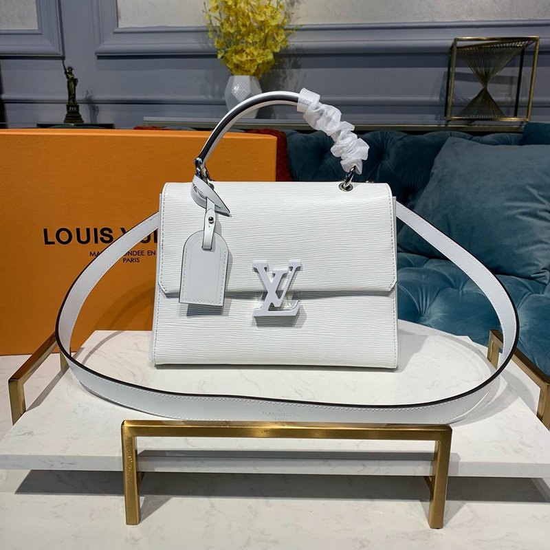 ルイヴィトン LOUISVUITTON 057-M53834  2019年最新入荷 グルネル PM トップハンドバッグ トートバッグ 2way ショルダーバッグ エピレザー