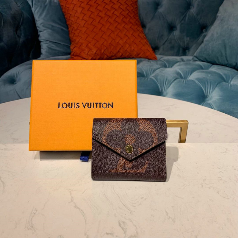 ルイヴィトン LOUISVUITTON  057-M62933C 2019年最新入荷 三つ折り短財布 モノグラムキャンパス 小銭入れ カード入れ 札入れ ショートウォレット