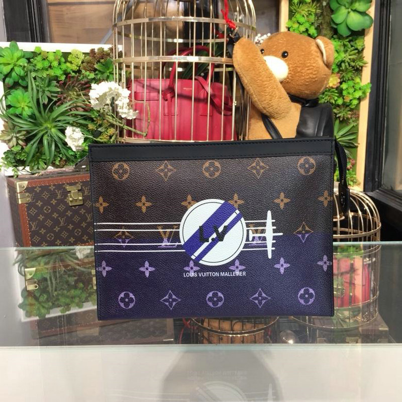 ルイヴィトン LOUISVUITTON  057-M63066Y 2019年最新入荷 ポシェット ヴォワヤージュ MM ポーチ 手持ちかばん クラッチバッグ モノグラムキャンパス