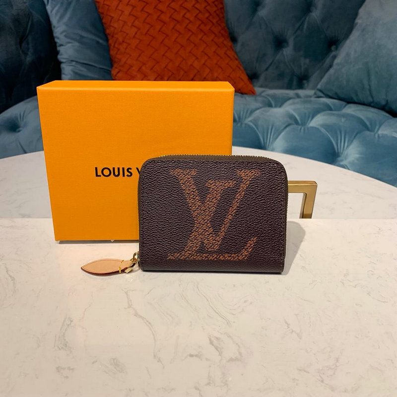 商品名称：ルイヴィトン LOUISVUITTON  057-M67690 2019年最新入荷 ジッピー コインパース ファスナー短財布 小銭入れ カードケース モノグラムキャンパス