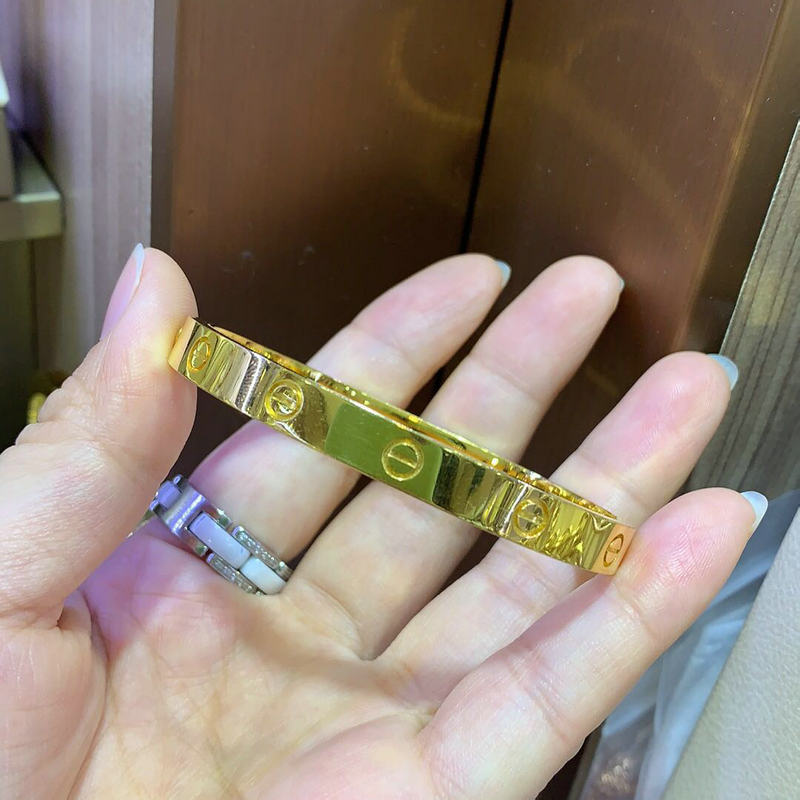 カルティエ CARTIER 2019年最新入荷 ブレスレット メンズ バングル ゴールド