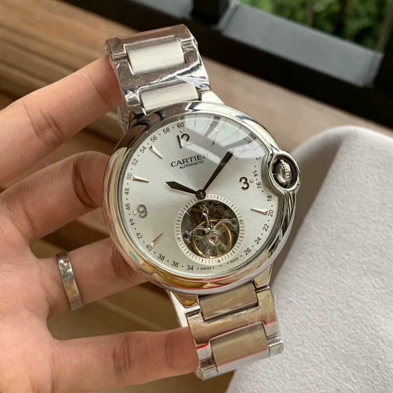 カルティエ CARTIER  ZX-CAT19027 2019年最新入荷 オートマチック ウォッチ 自動巻き 機械式 腕時計 時計 ステンレスベルト