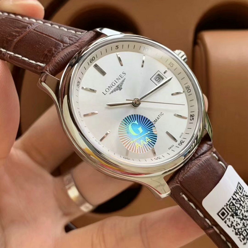 ロンジン LONGINES  ZX-LGT19025 2019年最新入荷 レコード ウォッチ オートマチック 腕時計 本革ベルト メンズ 機械式時計 カレンダー付き