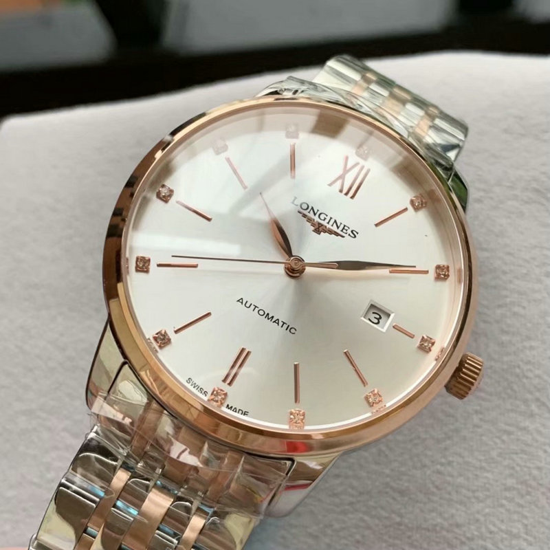 ロンジン LONGINES  ZX-LGT19027 2019年最新入荷 ウォッチ クォーツ 腕時計 ステンレスベルト メンズ 機械式時計 カレンダー付き レディース