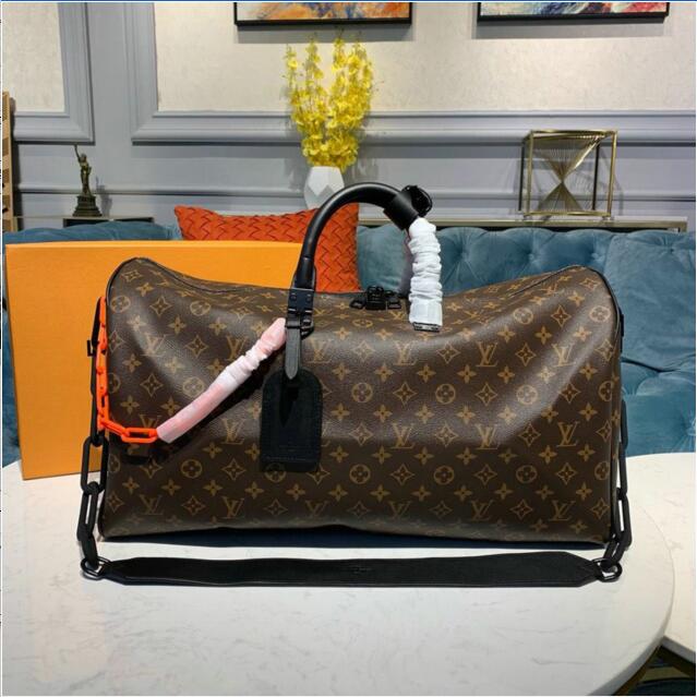 ルイヴィトン LOUISVUITTON  057-M44471 2019年最新入荷 キーポル バンドリエール 50 トラベルバッグ トートバッグ 旅行 出張 モノグラム