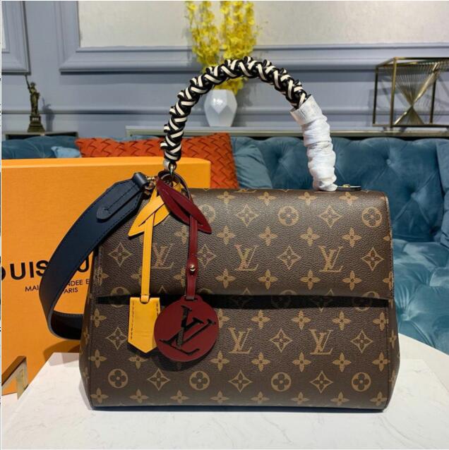 ルイヴィトン LOUISVUITTON  057-M44669 2019年最新入荷 クリュニー MM 2way ハンドバッグ ショルダーバッグ モノグラム キャンパス