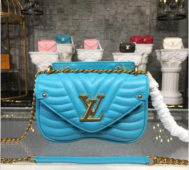 商品名称：ルイヴィトン LOUISVUITTON  057-M51936 2019年最新入荷 ニューウェーブ チェーンバッグ PM ショルダーバッグ スムースカーフレザー