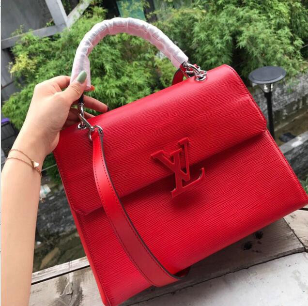 ルイヴィトン LOUISVUITTON  057-M53690R 2019年最新入荷 グルネル MM トップハンドバッグ トートバッグ 2way ショルダーバッグ エピレザー