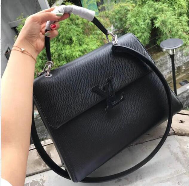 ルイヴィトン LOUISVUITTON  057-M53691 2019年最新入荷 グルネル MM トップハンドバッグ トートバッグ 2way ショルダーバッグ エピレザー