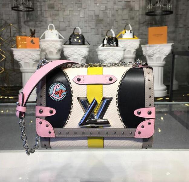 商品名称：ルイヴィトン LOUISVUITTON  057-M53717 2019年最新入荷 ツイスト MM ショルダーバッグ エピレザー