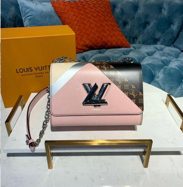 ルイヴィトン LOUISVUITTON  057-M53800 2019年最新入荷 ツイスト MM ショルダーバッグ エピレザー