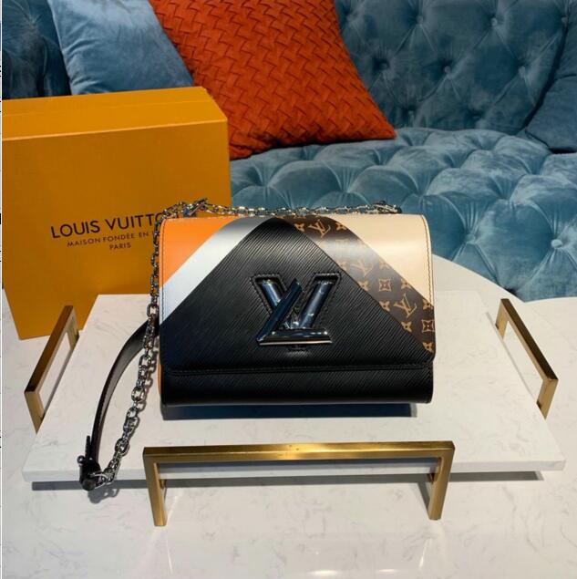 商品名称：ルイヴィトン LOUISVUITTON  057-0M53801 2019年最新入荷 ツイスト MM ショルダーバッグ エピレザー
