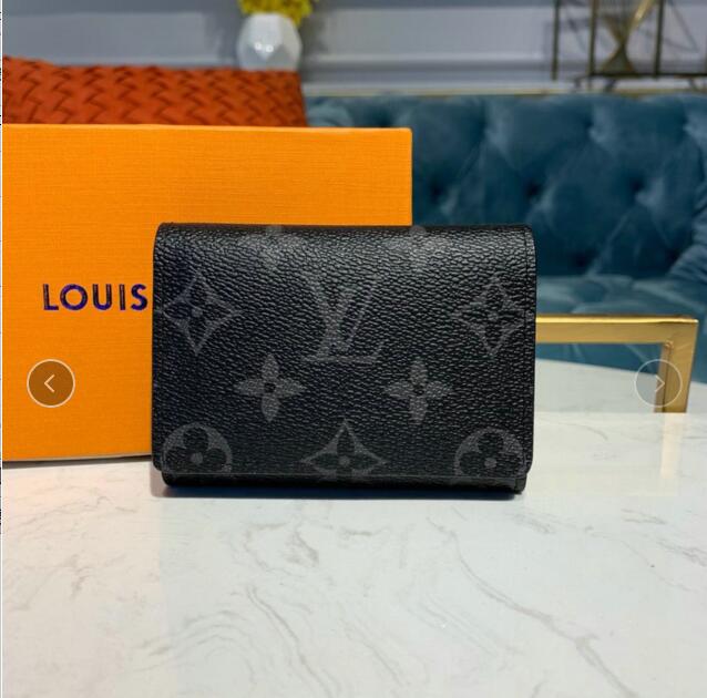 ルイヴィトン LOUISVUITTON 2019年最新入荷 アンヴェロップ カルト ドゥ ヴィジット 名刺入れ カードケース カードホルダー モノグラムエクリプスキャンパス