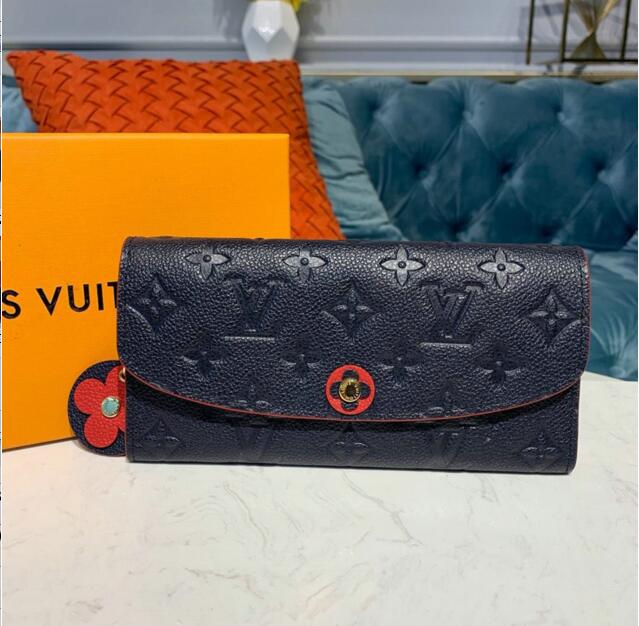 ルイヴィトン LOUISVUITTON  057-M683272019年最新入荷 ポルトフォイユ エミリー ロングウォレット 二つ折り長財布 モノグラム アンプラント