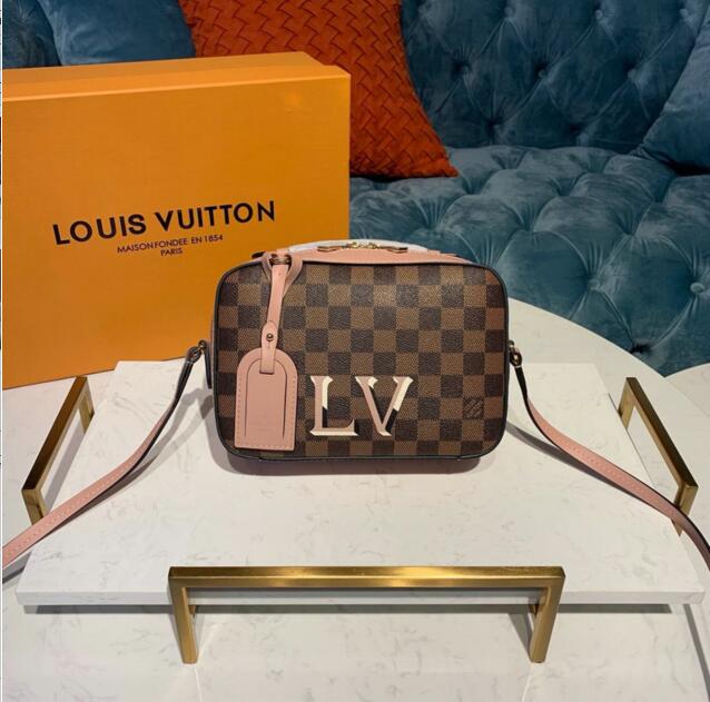 ルイヴィトン LOUISVUITTON  057-N40179 2019年最新入荷 サンタモニカ 斜め掛け ショルダーバッグ カメラバッグ ダミエエベヌキャンパス