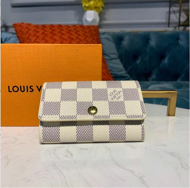 ルイヴィトン  057-N61745 LOUISVUITTON 2019年最新入荷 ミュルティクレ 6 キーケース 6連 ダミエアズール