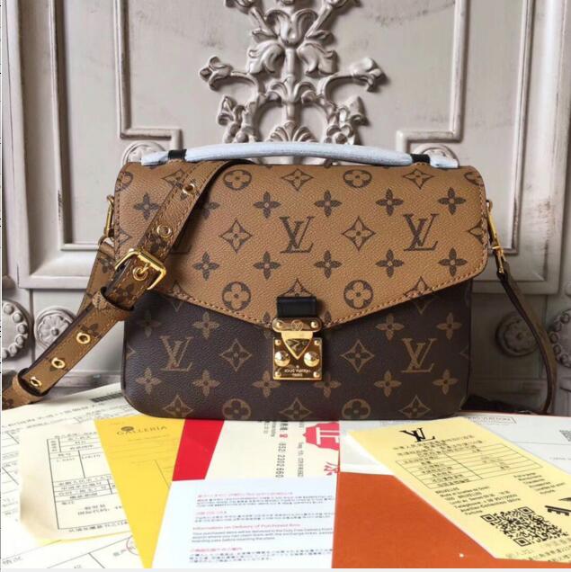 ルイヴィトン LOUISVUITTON   057-M44876  2019年最新入荷 ポシェット メティス MM トートバッグ 2way ショルダーバッグ モノグラム リバース