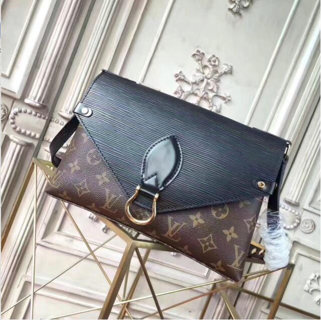 ルイヴィトン LOUISVUITTON  057-M44033H 2019年最新入荷 サン ミシェル ショルダーバッグ モノグラム エピレザー