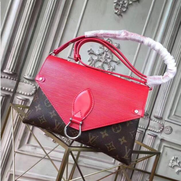 ルイヴィトン LOUISVUITTON  057-M44033R 2019年最新入荷 サン ミシェル ショルダーバッグ モノグラム エピレザー