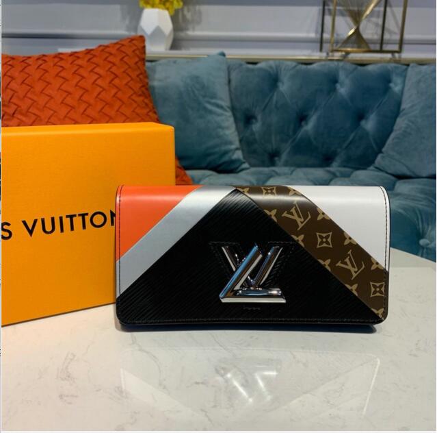ルイヴィトン LOUISVUITTON  057-M60096H 2019年最新入荷 ツイスト 二つ折り長財布 ロングウォレット エピレザー