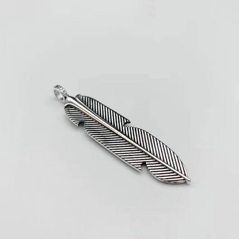クロムハーツ Chrome Hearts  YXBL-CMXL19006 2019年最新作 ネックレス 葉っぱ ペンダント ロングチェーン アクセサリー ギフト プレゼント