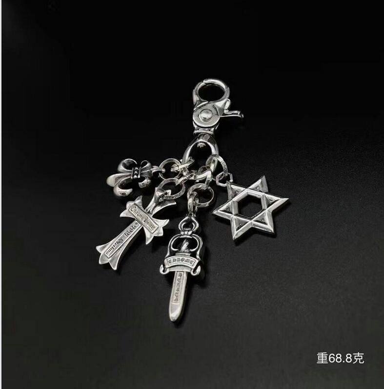 クロムハーツ Chrome Hearts  YXBL-CMYK19001 2019年最新作 キーリング キーホルダー バッグチャーム アクセサリー ギフト プレゼント
