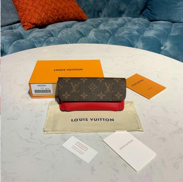 ルイヴィトン LOUISVUITTON  057-GI0372 2019年最新入荷 エテュイ リュネット ウディ 眼鏡ケース メガネケース サングラス 収納箱 モノグラムキャンパス