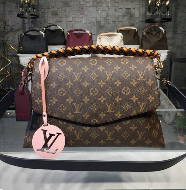商品名称：ルイヴィトン LOUISVUITTON  057-M43953 2019年最新入荷 ボーヴル MM ハンドバッグ トートバッグ 2way ショルダーバッグ モノグラムキャンパス