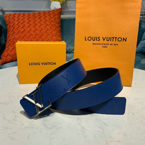 ルイヴィトン LOUISVUITTON  057-M0121U 2019年最新入荷 ベルト サンチュール LVピラミッド リバーシブル 幅4cm ベルト