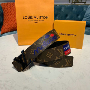 ルイヴィトン LOUISVUITTON  057-M0161U 2019年最新入荷 サンチュール LVイニシャル 40MM リバーシブル モノグラムロゴ 幅4cm ベルト