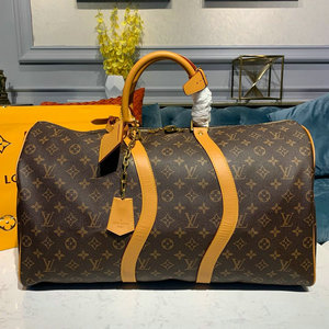 商品名称：ルイヴィトン LOUISVUITTON  057-M44880 2019年最新入荷 キーポル バンドリエール 50 ボストンバッグ トラベルバッグ 旅行かばん モノグラムキャンパス