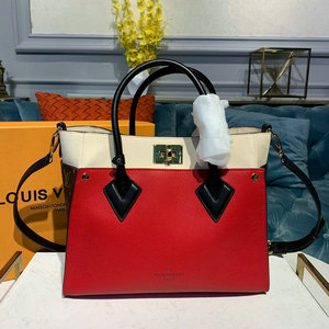 ルイヴィトン LOUISVUITTON  057-M53824 2019年最新入荷 オンマイサイド トップハンドルバッグ 2way ショルダーバッグ トートバッグ カーフレザー