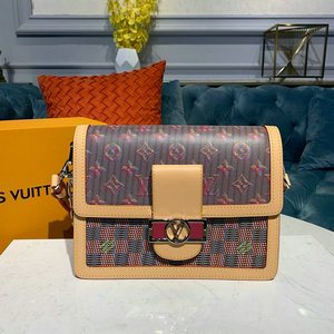 ルイヴィトン LOUISVUITTON  057-M55452 2019年最新入荷 ドーフィーヌ MM 斜め掛け ショルダーバッグ モノグラムキャンパス