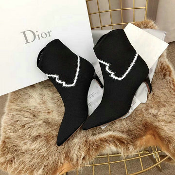 クリスチャンディオール CHRISTIAN DIOR  26-CDJ20016 2020年秋冬最新入荷 ハイヒールブーツ レディースシューズ ローヒール カジュアルシューズ