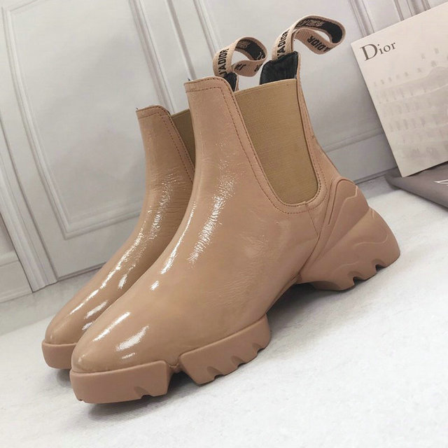 クリスチャンディオール CHRISTIAN DIOR  26-CDJ20025 2020年秋冬最新入荷 アンクルブーツ ショートブーツ レディースシューズ ハイカットスニーカー レザー