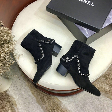 シャネル CHANEL 26-CHJ20017  2020年秋冬最新入荷 ミドルブーツ ショートブーツ ハイブーツ レディースシューズ カジュアル レザー