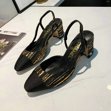 シャネル CHANEL  26-CHJ20018 2020年秋冬最新入荷 パンプス サンダル ローヒールシューズ レディースシューズ 靴 レザー