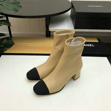 商品名称：シャネル CHANEL  26-CHJ20039 2020年秋冬最新入荷 ローヒールブーツ ショートブーツ レディースシューズ 靴 通勤 通学 c