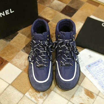 商品名称：シャネル CHANEL 26-CHJ20054 2020年秋冬最新入荷 ショートブーツ ダウンブーツ スノーブーツ 秋冬 レディースシューズ レースアップシューズ ウィメンズ 靴
