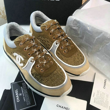 シャネル CHANEL  26-CHJ20056 2020年秋冬最新入荷 スニーカー スポーツシューズ レースアップシューズ カップルタイプ 靴 カジュアルシューズ 男女兼用