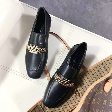 ルイヴィトン LOUISVUITTON  26-LVJ20018 2020年秋冬最新入荷 アッパーケース ライン ローファー レディースシューズ フラットシューズ 靴 レザー