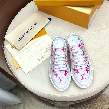 商品名称：ルイヴィトン LOUISVUITTON  26-LVJ20025 2020年秋冬最新入荷 ステラー ライン スニーカー レースアップシューズ レディース 靴 カジュアルシューズ