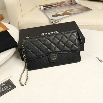 シャネル CHANEL JS-CH0364QJK  2019年最新入荷 クラシック ポーチ 二つ折り長財布 フラップ ロングウォレット グレインド カーフスキン 手持ちかばん
